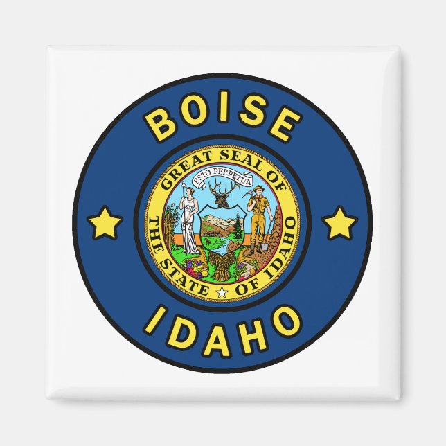 Boise Idaho Magnet (Front)