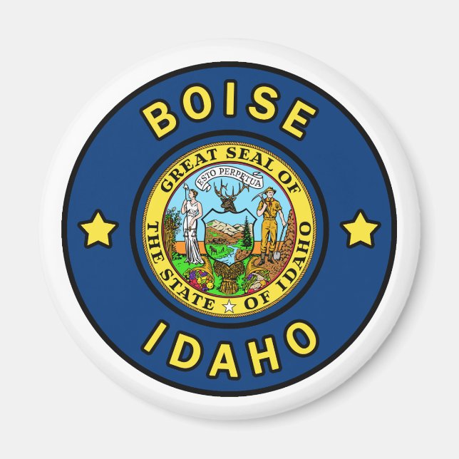 Boise Idaho Magnet (Front)