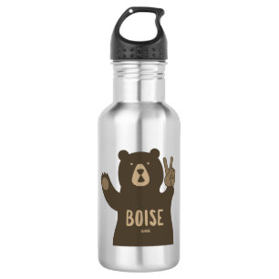 Boise Idaho Peace Bear 532 Ml Water Bottle
