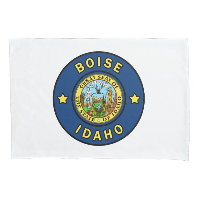 Boise Idaho Pillowcase (Front)