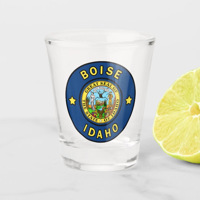 Boise Idaho Shot Glass (Front)