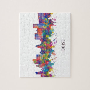 Boise Idaho Skyline Jigsaw Puzzle