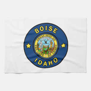 Boise Idaho Tea Towel