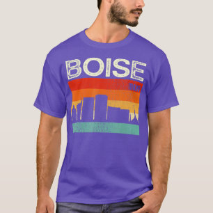Boise Idaho Town Skyline T-Shirt
