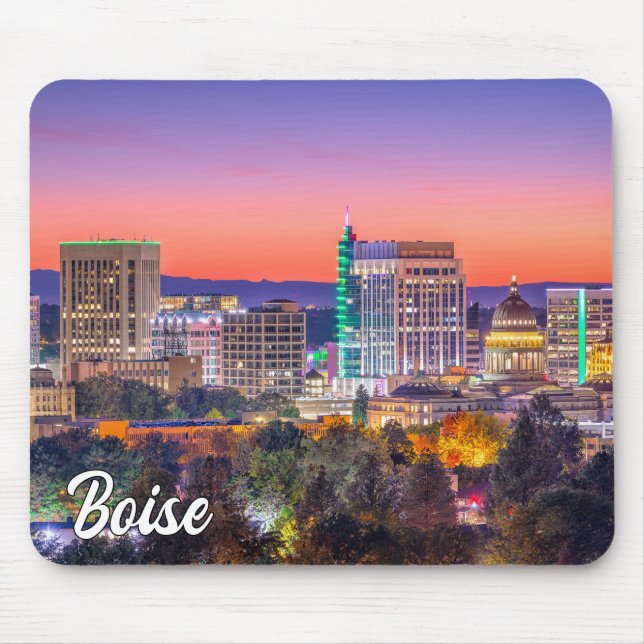 Boise, Idaho, United States Mouse Mat (Front)