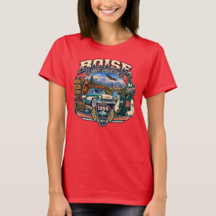 Boise Idaho Varsity Athletic Corps Vintage Women's T-Shirt
