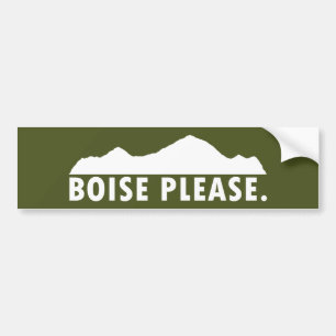 Boise Please Bumper Sticker
