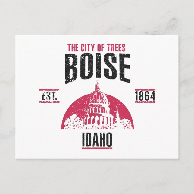 Boise Postcard (Front)