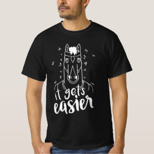"Bojack Horseman It Gets Easier" T-Shirt