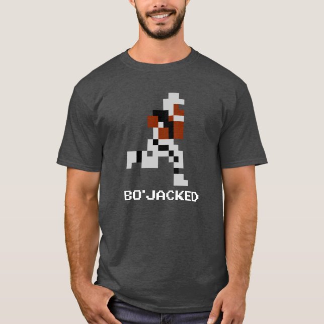 Bo'Jacked (Black) T-Shirt (Front)