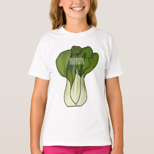 Bok choy cartoon illustration  T-Shirt