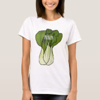 Bok choy cartoon illustration