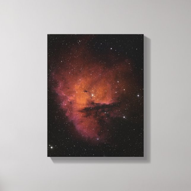 Bok Globules in NGC 281 Canvas Print (Front)