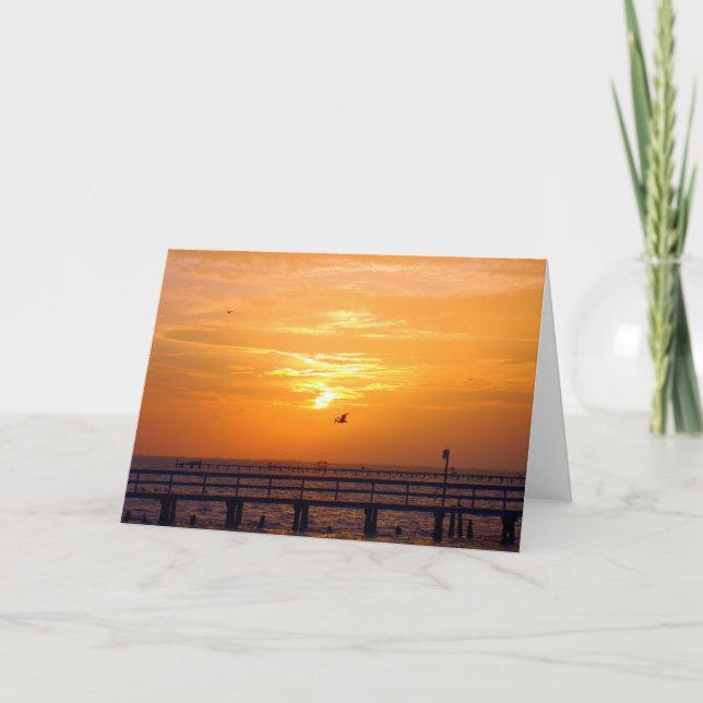 Bokeelia Sunrise Card (Front)