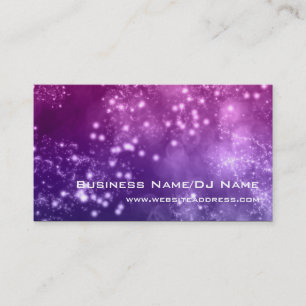 Bokeh 8 (Music or DJ) Business Cards