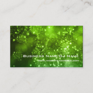 Bokeh 9 (Music or DJ) Business Cards