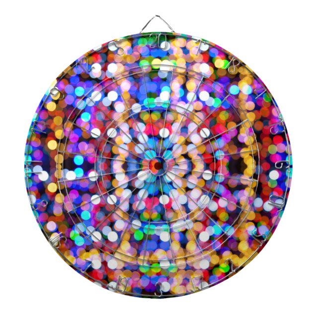 Bokeh Art Dartboard (Front)