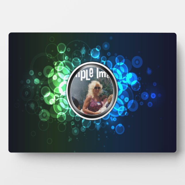 Bokeh Art Plaque (Front)