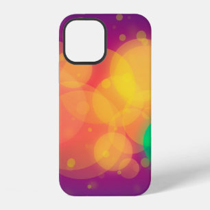 Bokeh background texture colourful iPhone 12 case