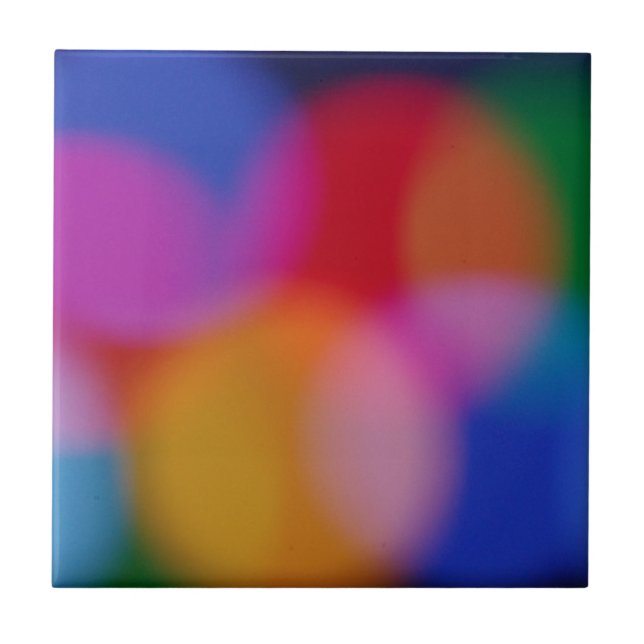 Bokeh Ceramic Tile (Front)