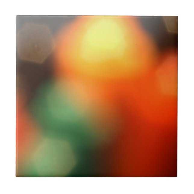 Bokeh Ceramic Tile (Front)