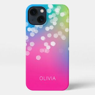 Bokeh Colorful Gradient iPhone Case