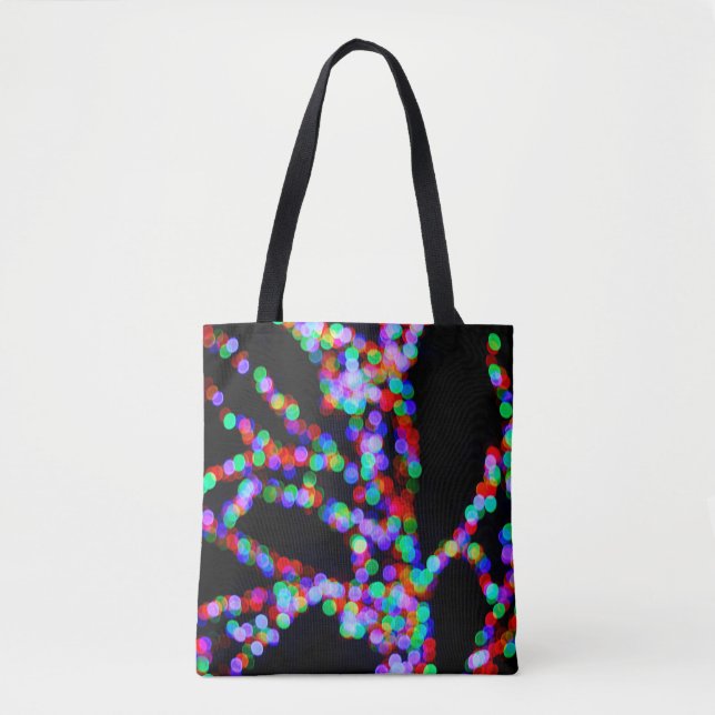Bokeh lights tote bag (Front)