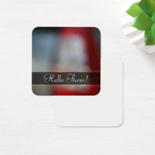 Bokeh Photo Abstract Art with Red Message Cards