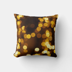 Bokeh photography cushion