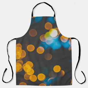 Bokeh photography digital wallpaper apron