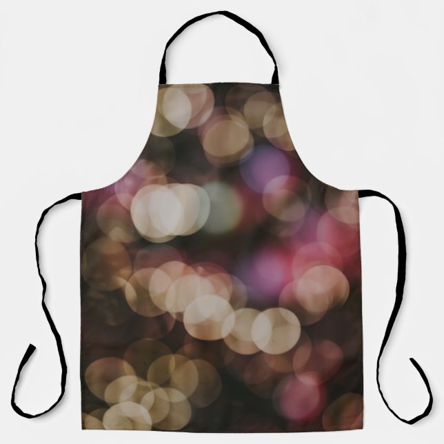 Bokeh photography of lights apron (Front)