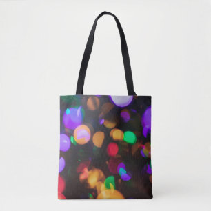 Bokeh photography tote bag
