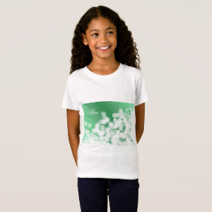 bokeh style texture. Name. T-Shirt