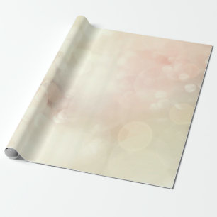 Bokeh white background texture wrapping paper