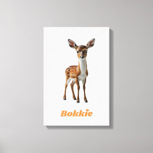 BOKKIE Afrikaans Saffa Expat Afrikaanse Humour Canvas Print