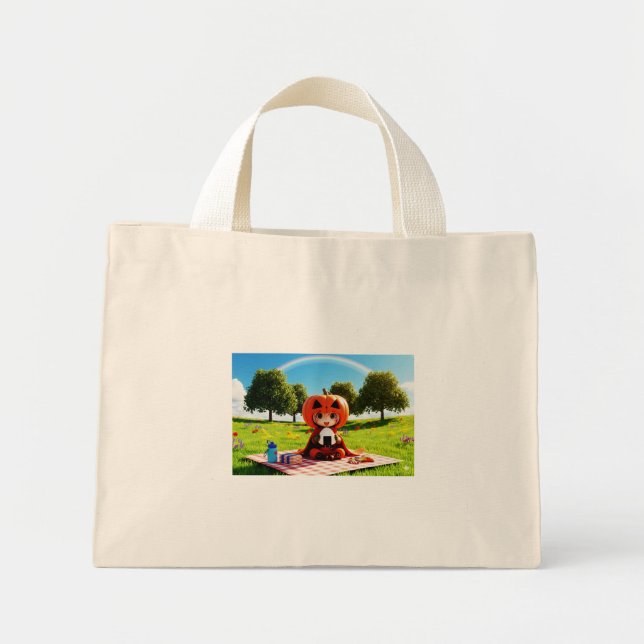 Bokuchander Lunch time Mini Tote Bag (Front)