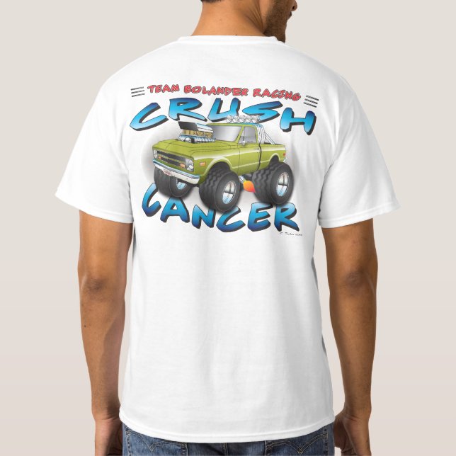Bolander Crush Cancer Truck T-Shirt (Back)