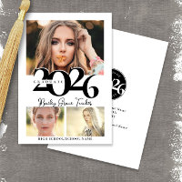Bold 2023 Graduate 3-Photo Collage Graduation Anno