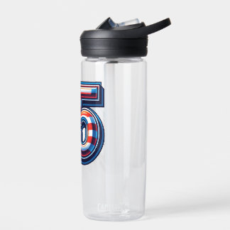 Bold 45th Birthday Mug – American Flag Balloon Sty Water Bottle