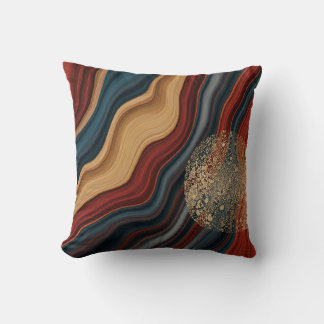 Bold Abstract Art Cushion