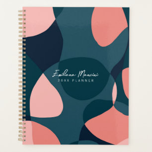 Bold Abstract Art Planner