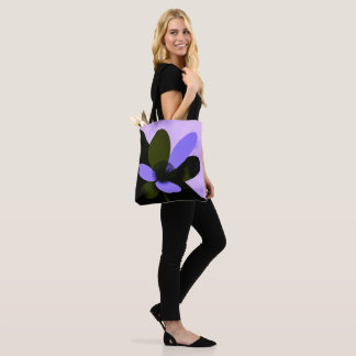 Bold Abstract Floral Fashion Tote Bag