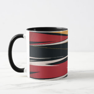 Bold Abstract Geometric Art Mug