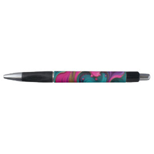 Bold Abstract Heart Swirl – Modern Colourful Art