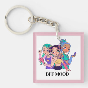 Bold Aesthetic Graphic Tee Key Ring