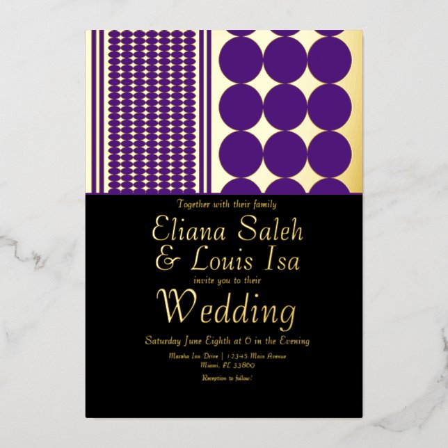 Bold African Ankara Border Wedding Pressed   (Front)