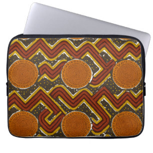 Bold African Print  Laptop Sleeve