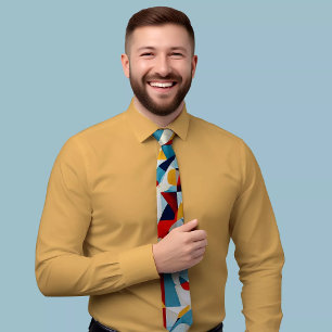 Bold and Beautiful Abstract Pattern Tie