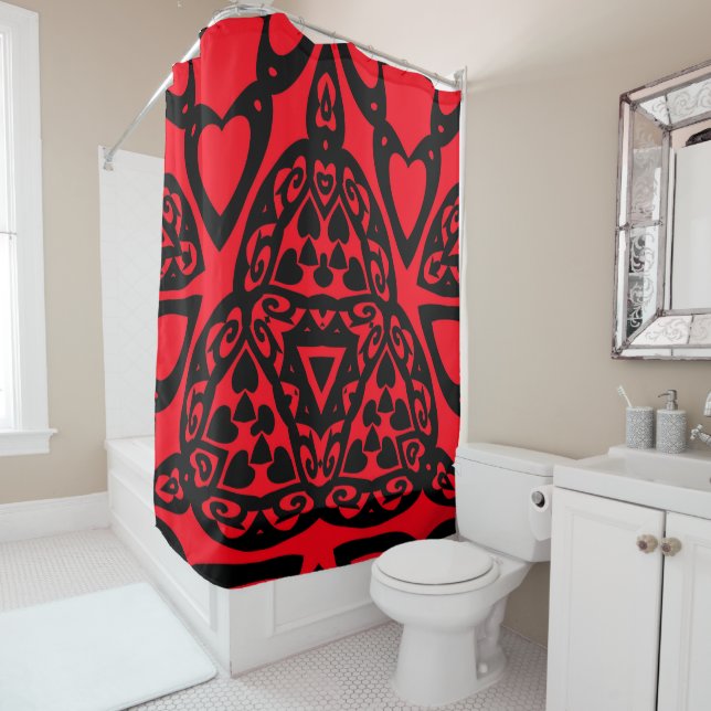 bold and beautiful  shower curtain (In Situ)