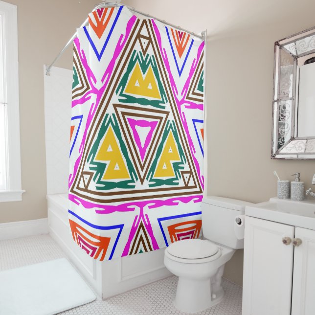bold and beautiful  shower curtain (In Situ)